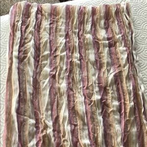 Rainbow colored sparkly 🌈 pink inspired scarf!